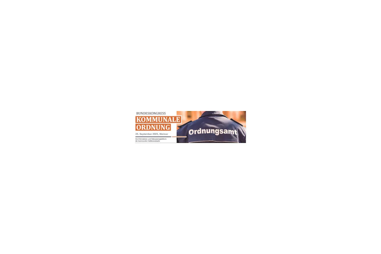 Bundeskongress Kommunale Ordnung 2025 Logo