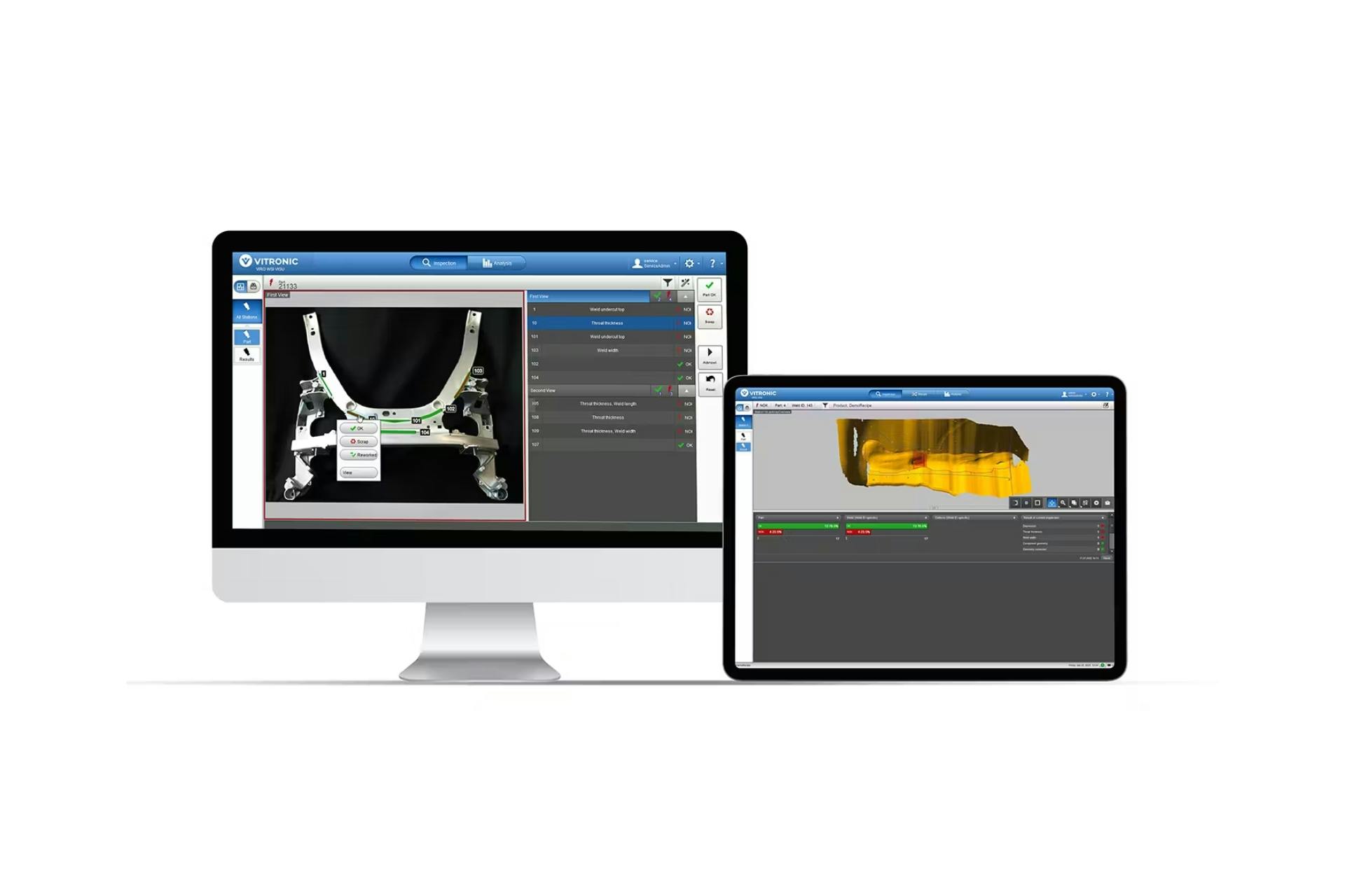 Visualization of the different application areas of VIRO WSI 