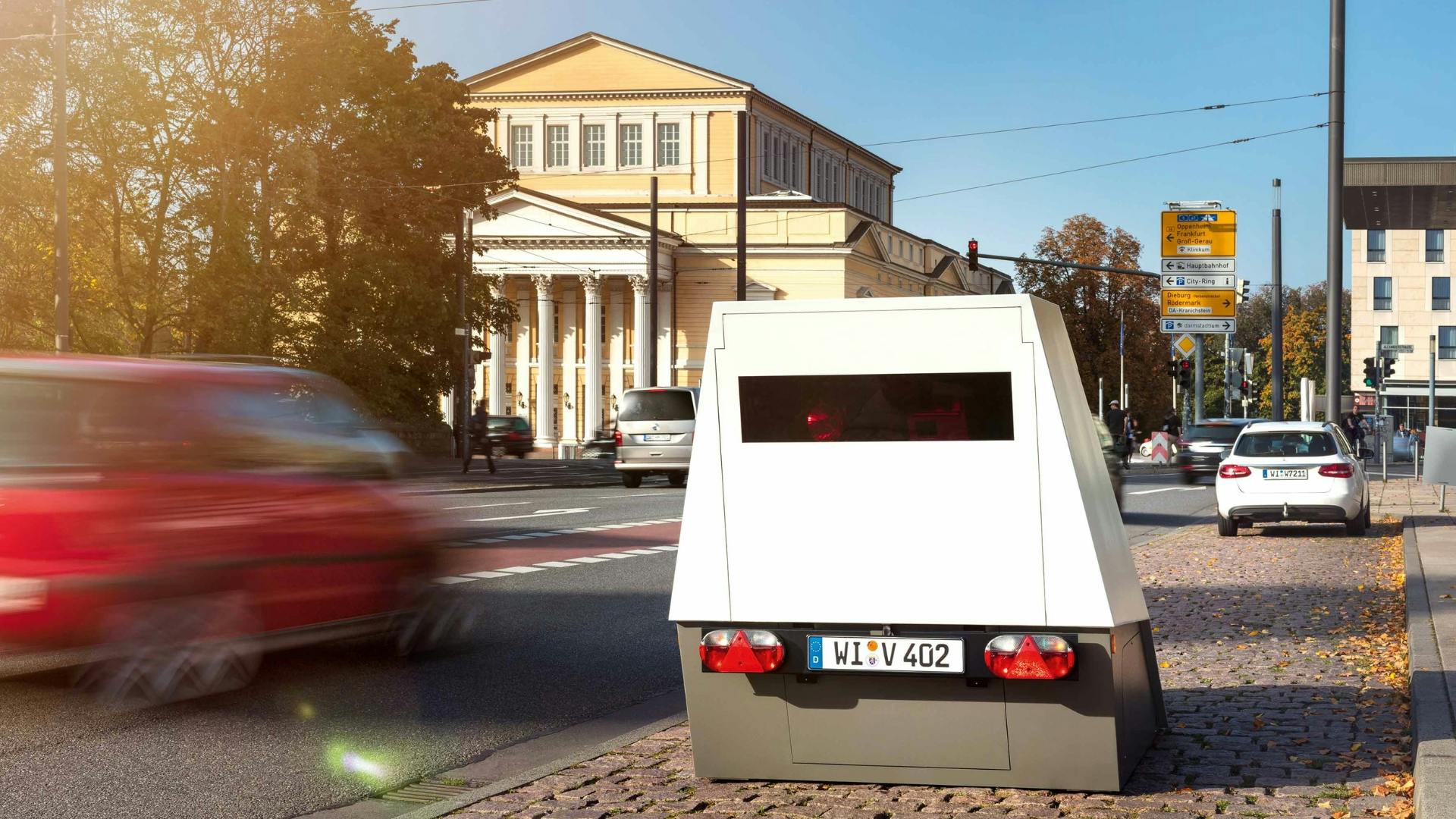 Poliscan Enforcement Trailer