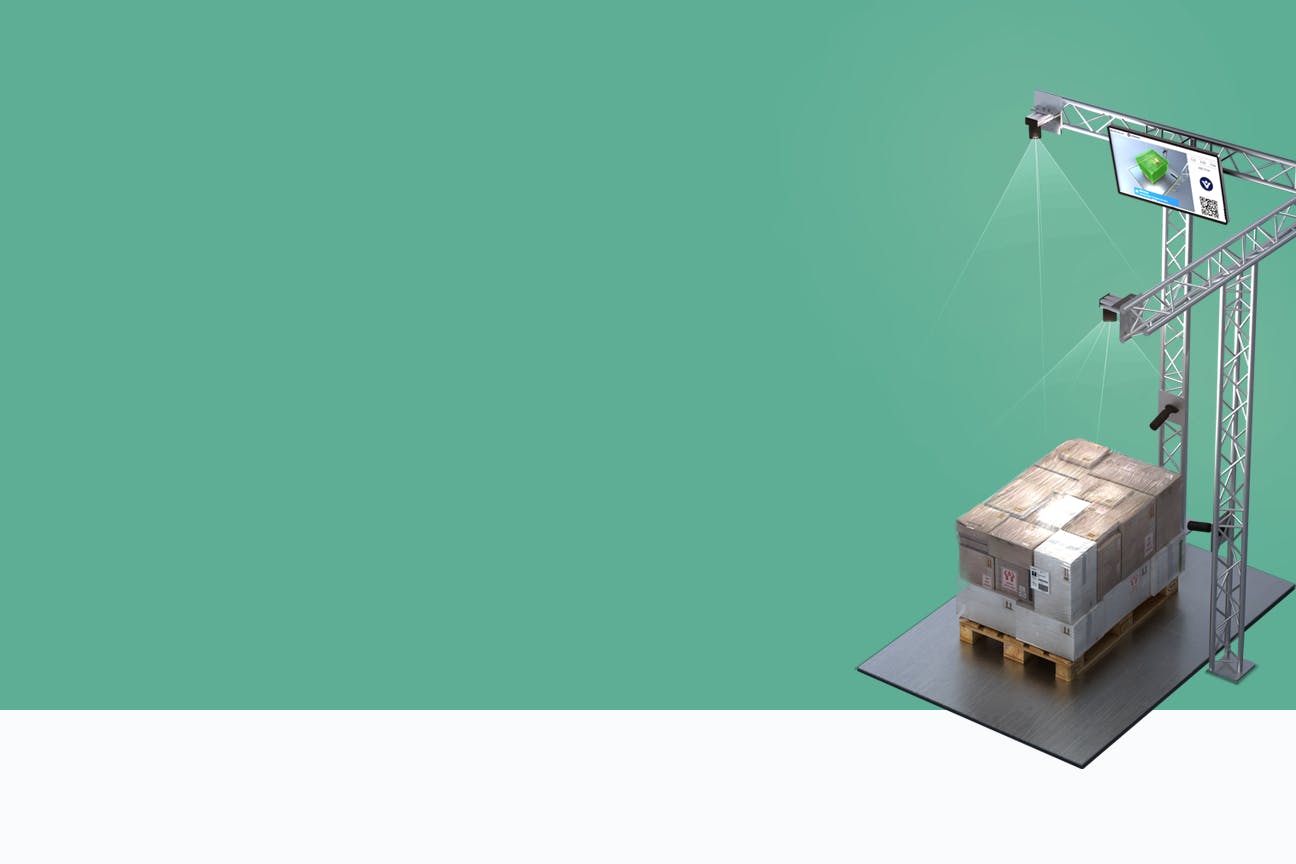 VIPAC PALETTS MOVABLE from VITRONIC for efficient automatic pallet measurement