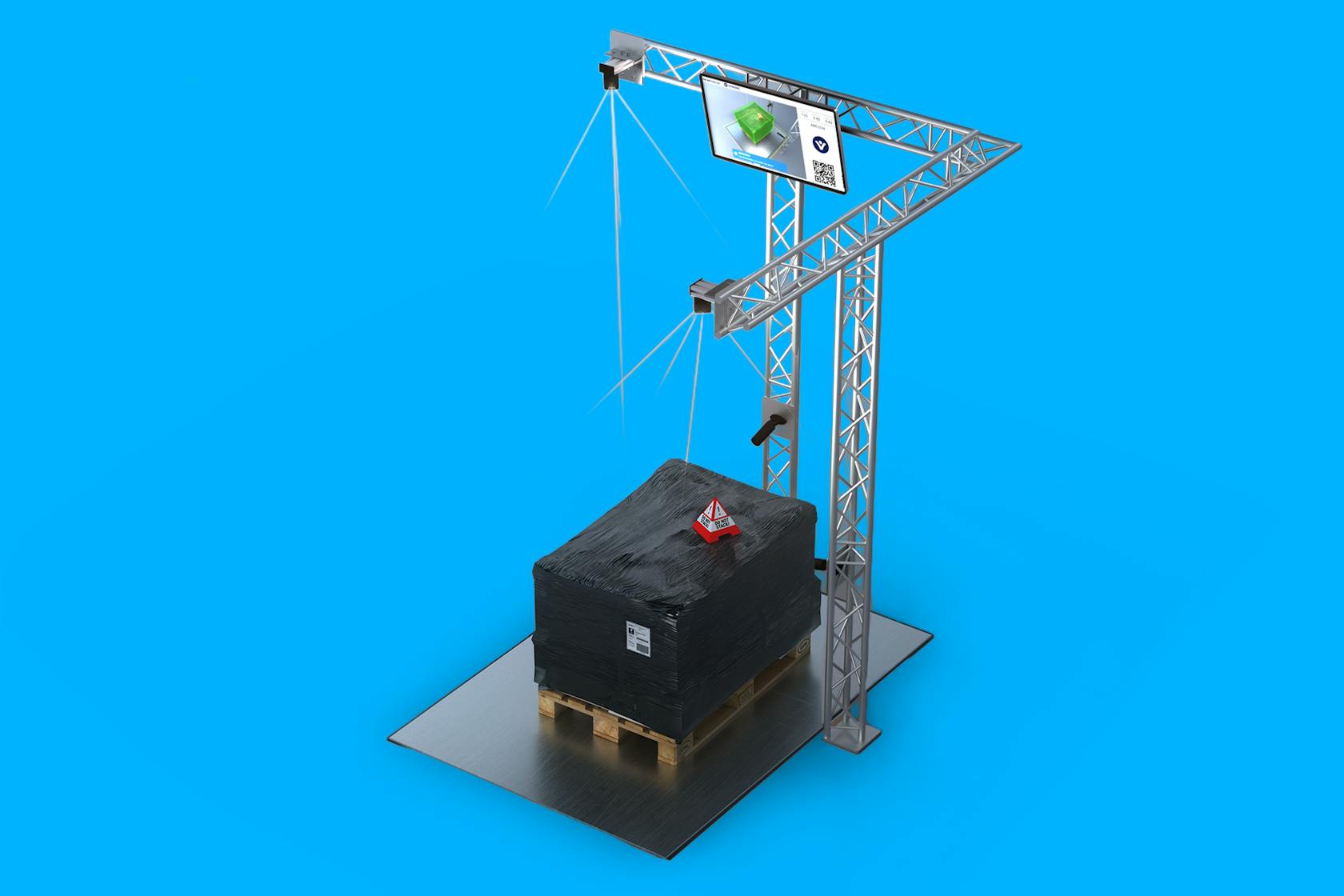 Automated pallet measurement