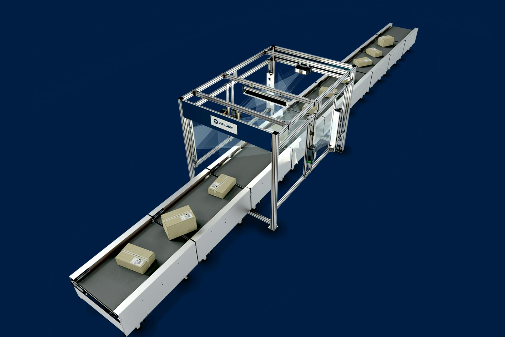 The complete Auto-ID solution from VITRONIC automates goods issue, intralogistics and order picking.