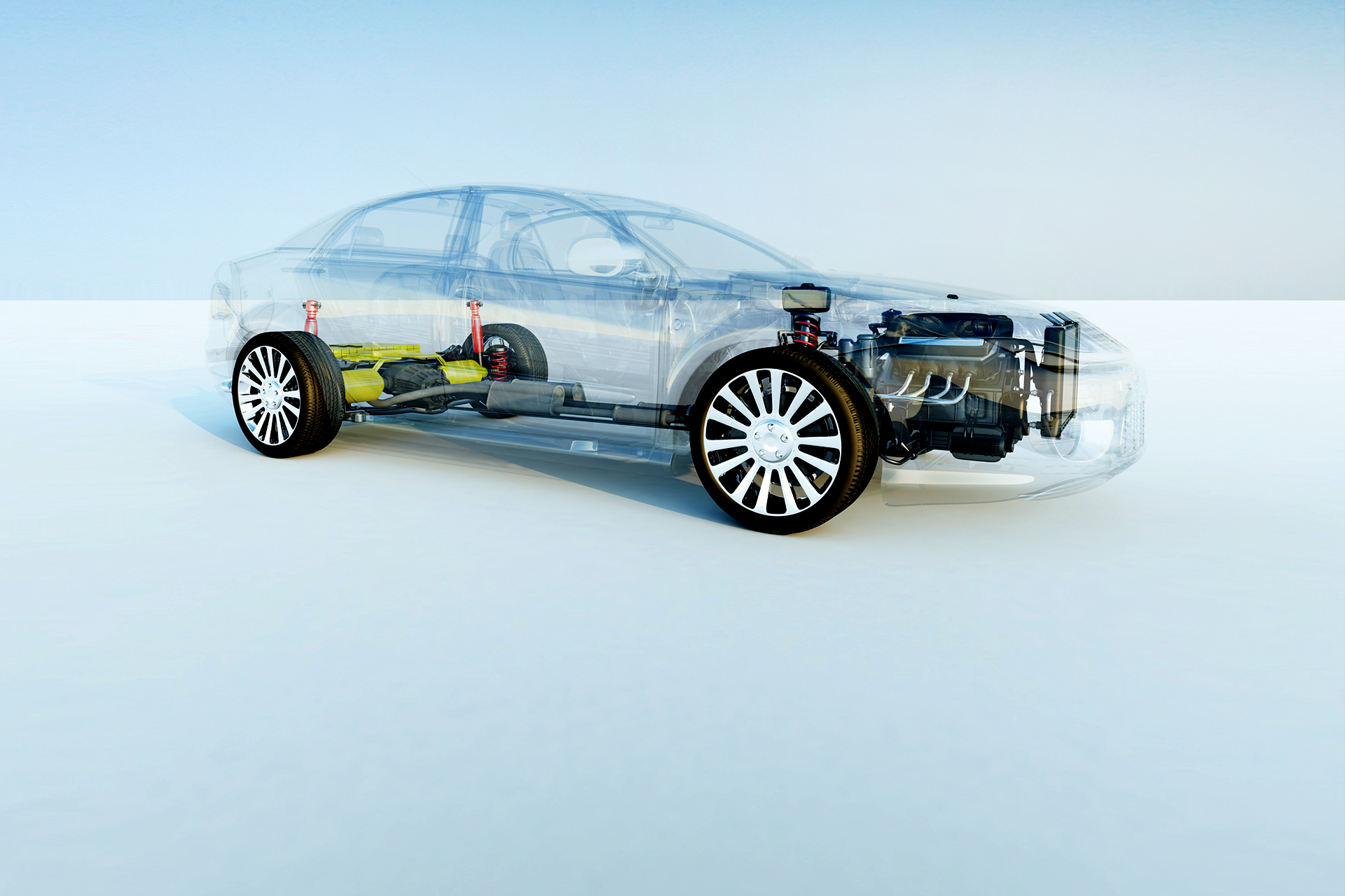 Optical surface inspection of powertrain components