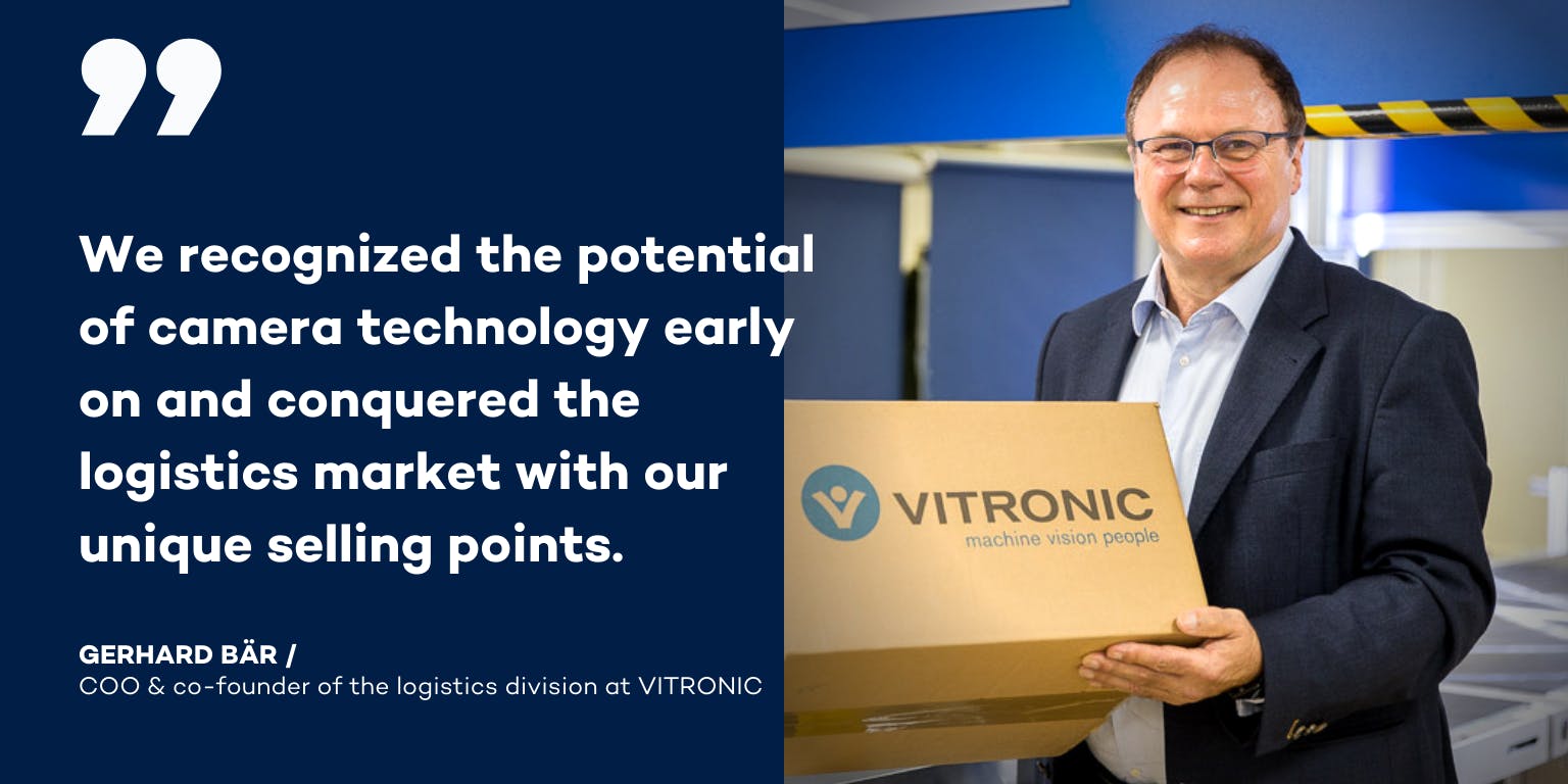 COO and co-founder of the logistics division at VITRONIC