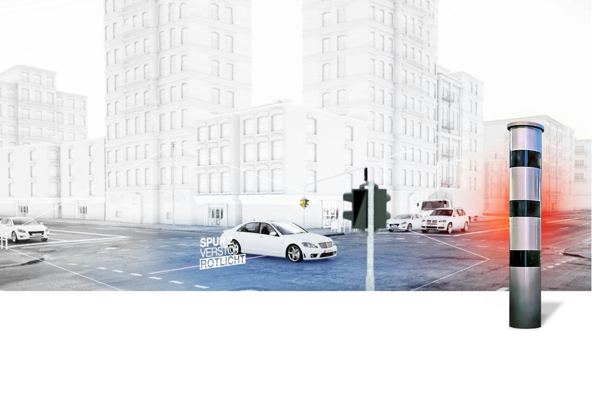 laserbasierte Geschwindigkeitsüberwachung