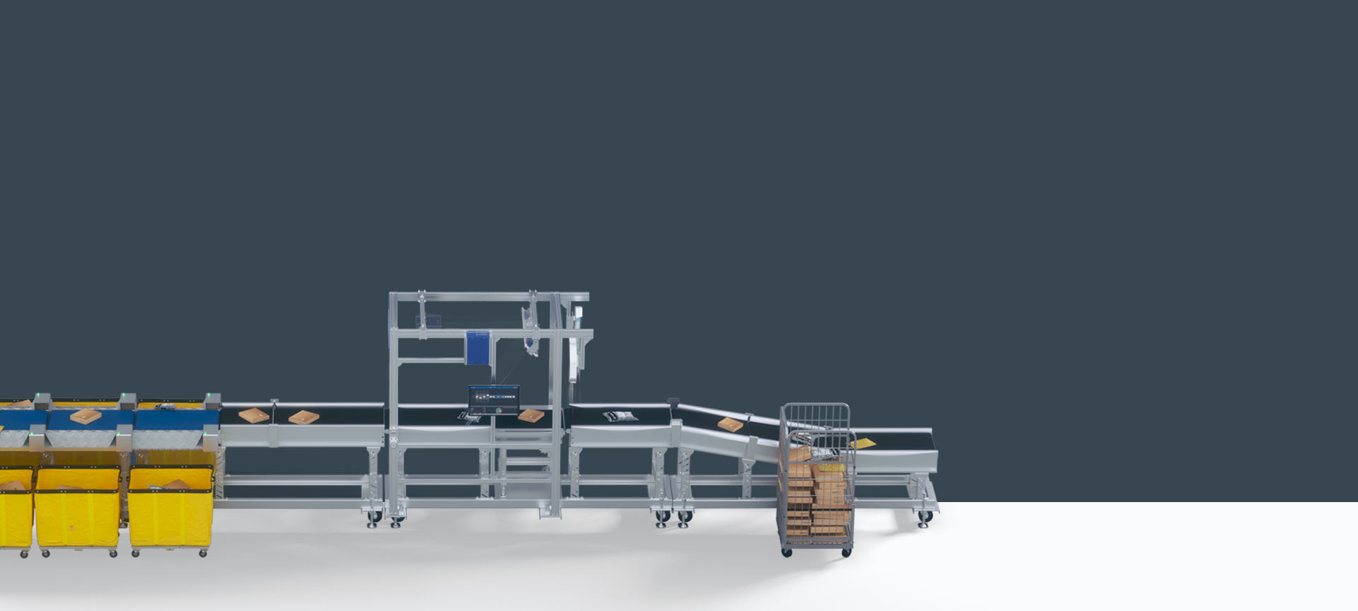 حل آلي متكامل لفرز الشحنات من شركة فيترونيك