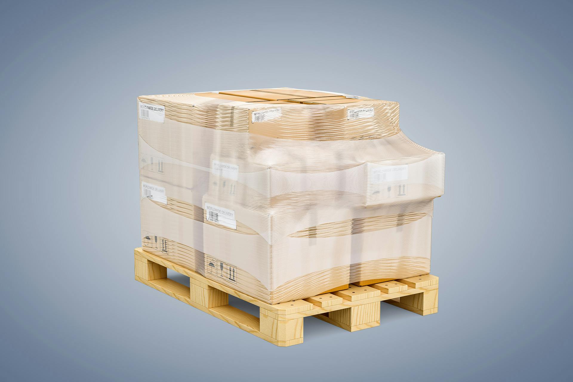 Volume measurement pallets: VIPAC STATIC PALLETS for error-free dimensional data Legal for Trade.