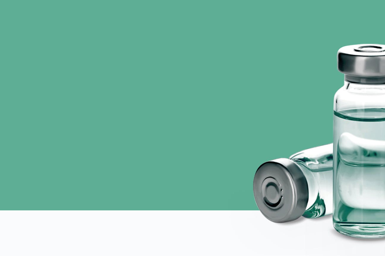 Sichere Inspektion von Vials