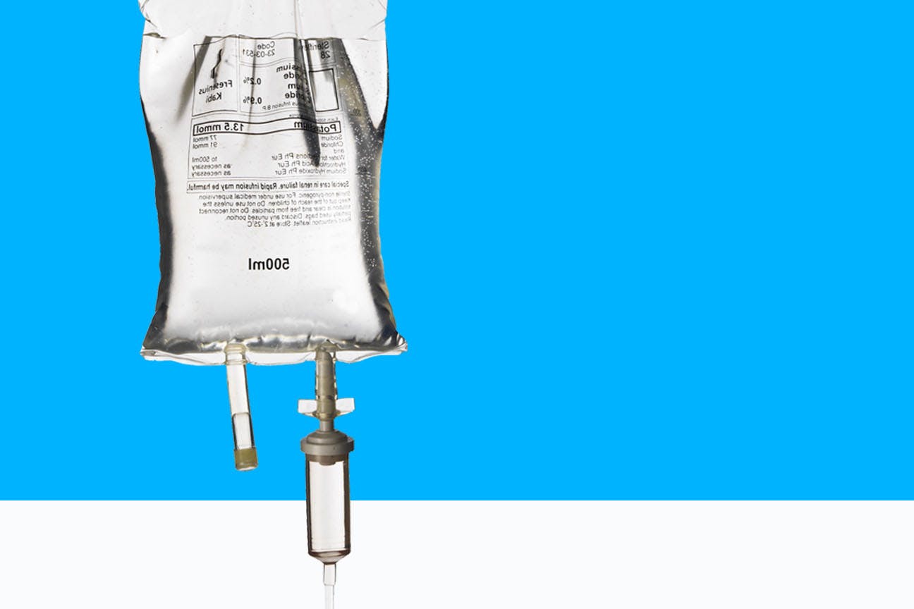 فحص أكياس الحقن الوريدية مع فيترونيك