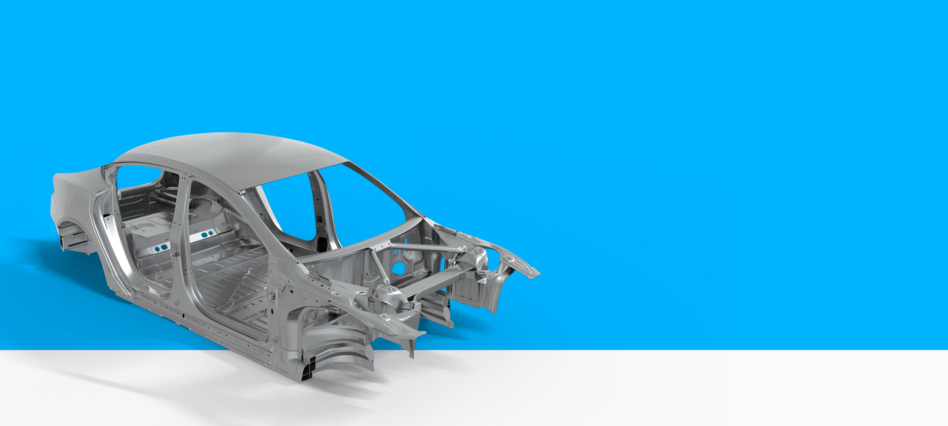 فحص درزات اللحام في تصنيع هياكل السيارات