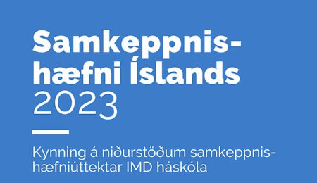 Samkeppnishæfni Íslands 2023