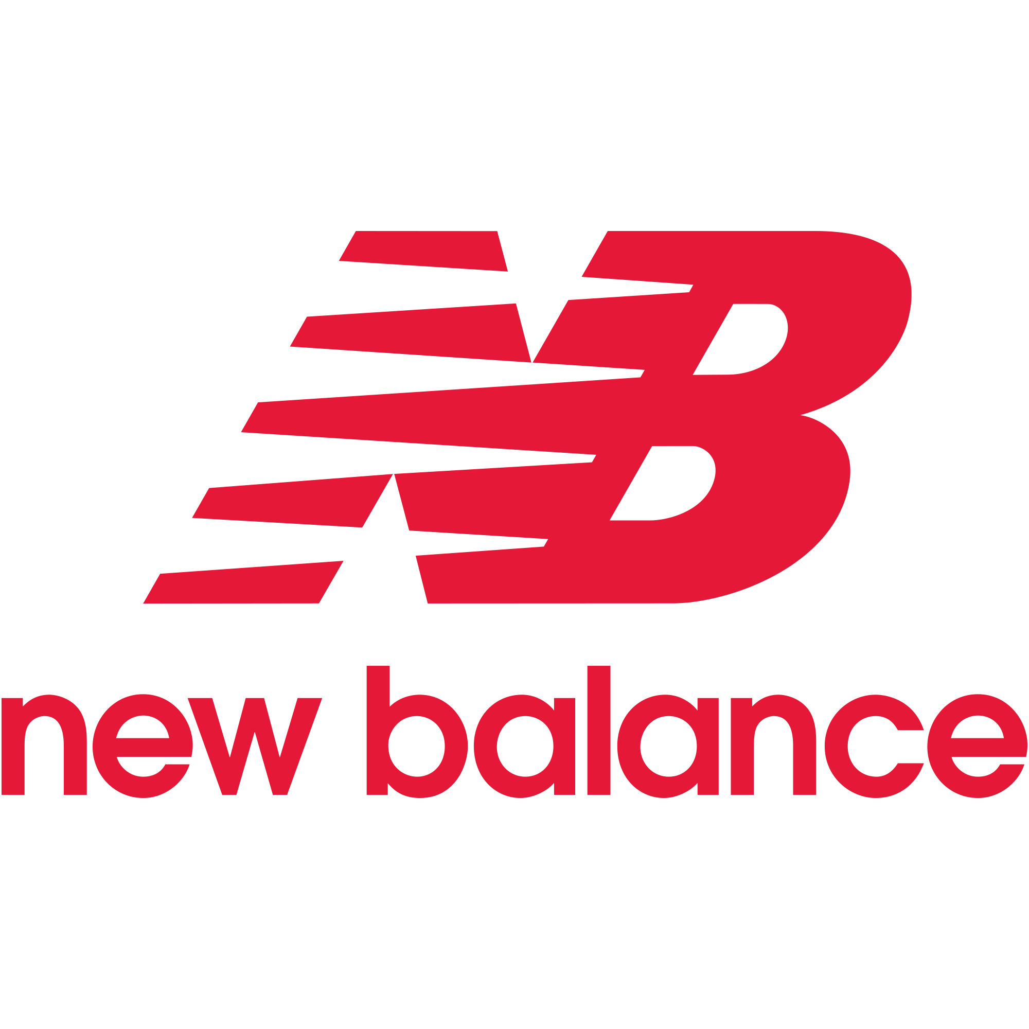 New Balance logo.