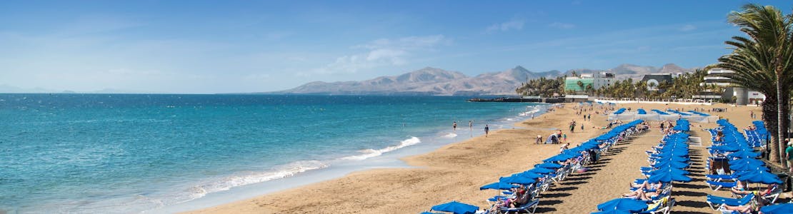 Lanzarote -Puerto-del-Carmen-Playa-Grande