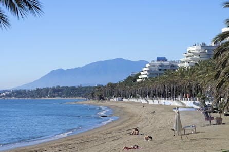<h3>Playa Fontanilla, Marbella</h3>