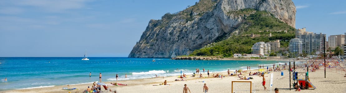 Paplūdimys-Calpe-Costa-Blanka