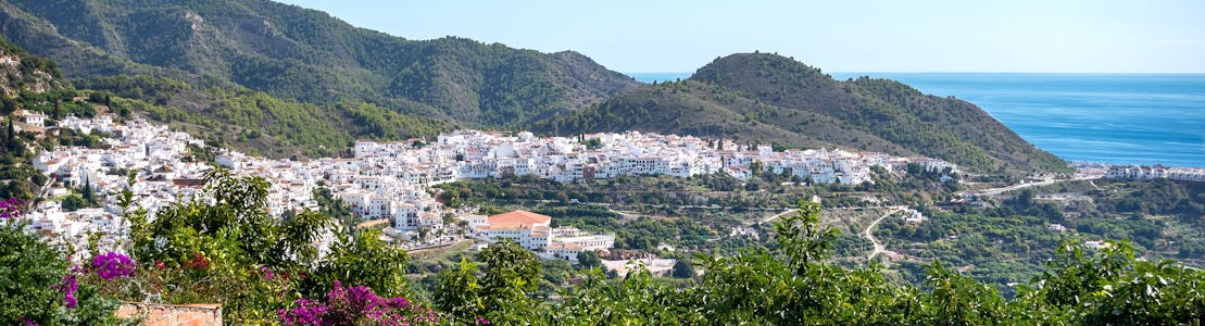 Изгледи-Frigiliana-Андалусия