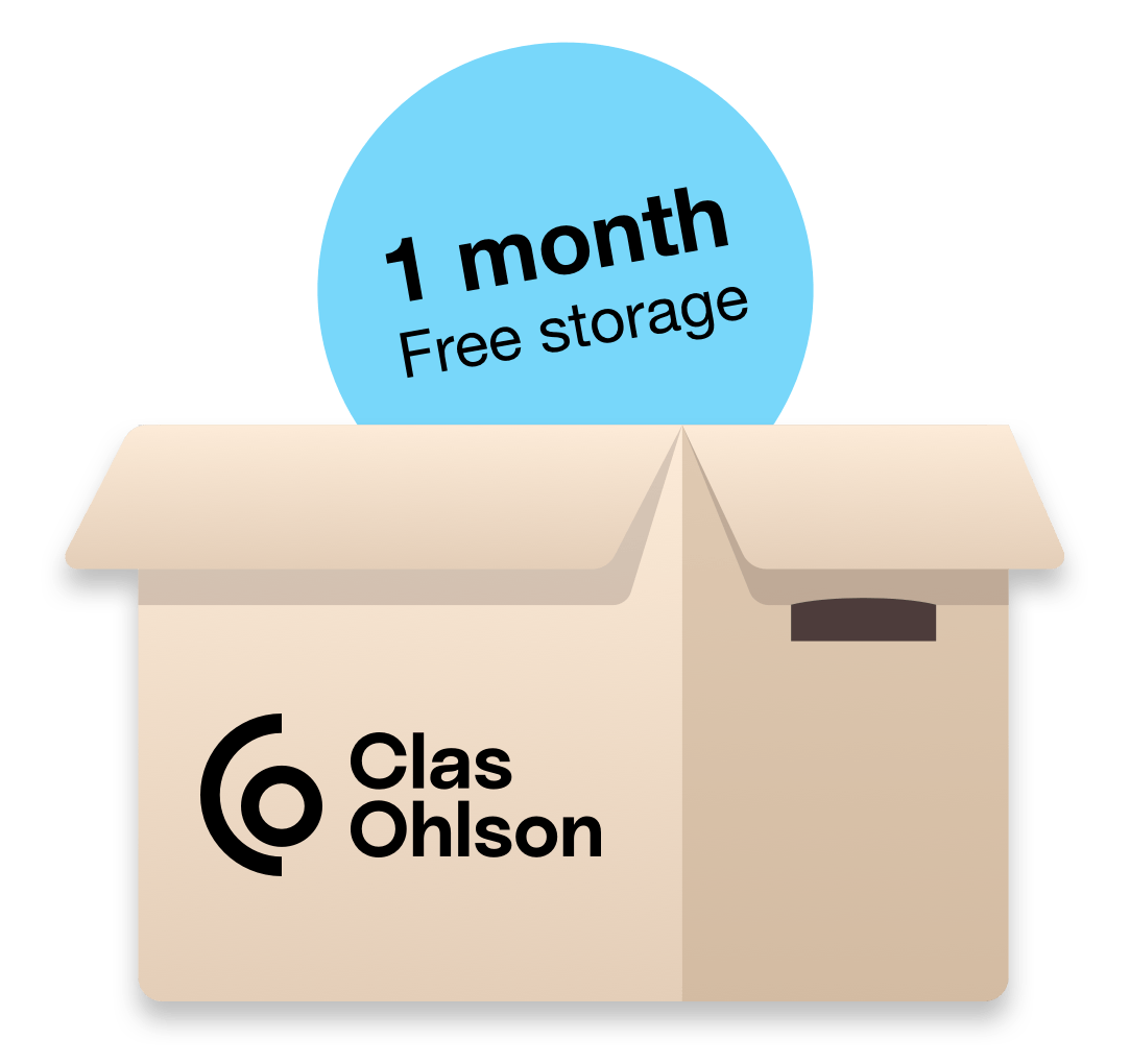 Clas Ohlson moving box