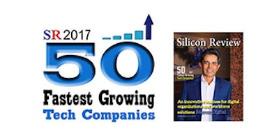 Vindicia Recognized as One of the Fastest Growing Tech Companies in 2017