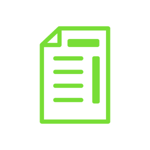 Whitepaper icon green