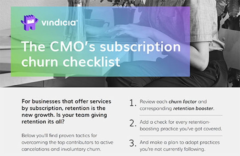 The CMO’s subscription churn checklist