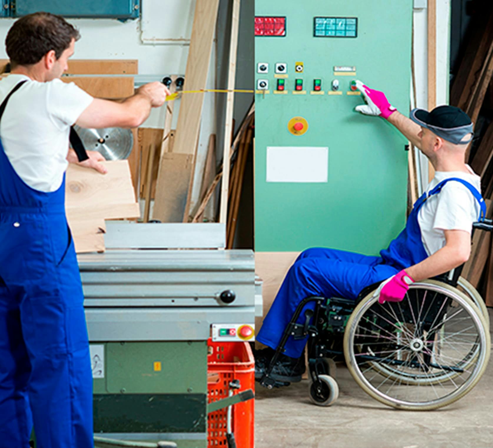 usine de travailleur handicapé esat