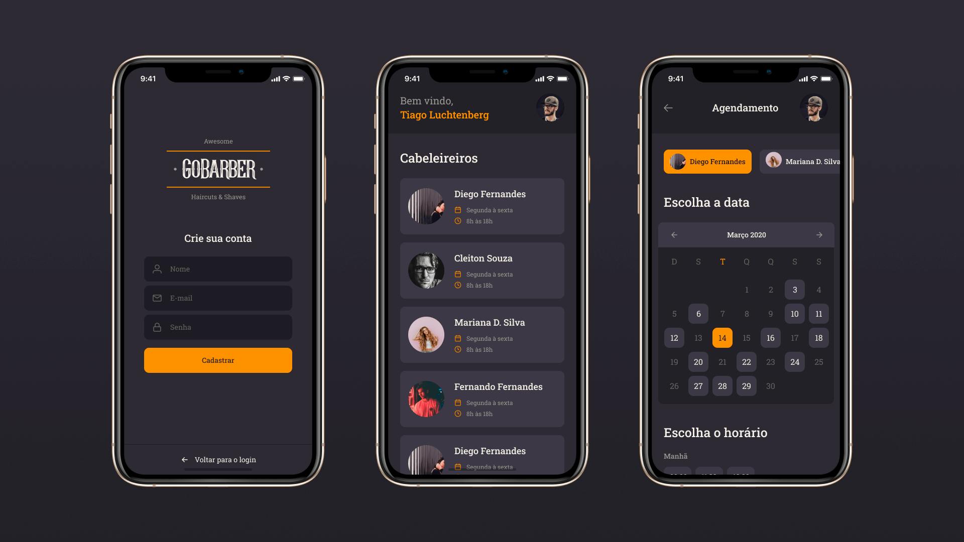 GoBarber App