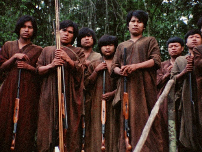 Ancient tribe of Amazonian Men