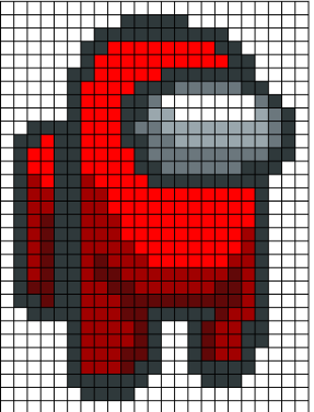 Pixlating image using division matrix