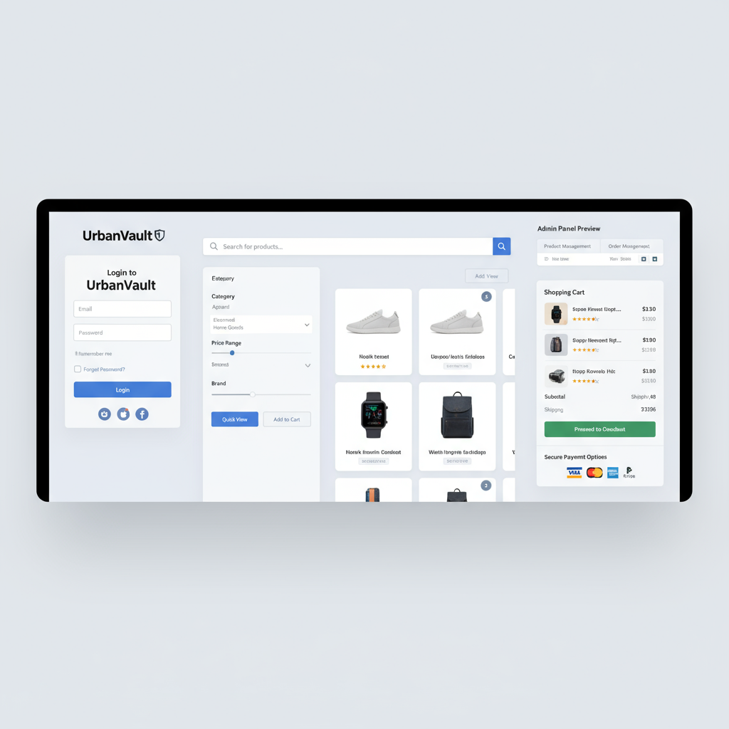 URBANVAULT- ECOMMERCE