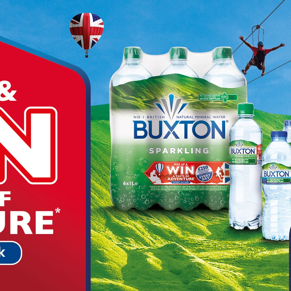 Rise Up and Win a Taste of Adventure with Buxton®