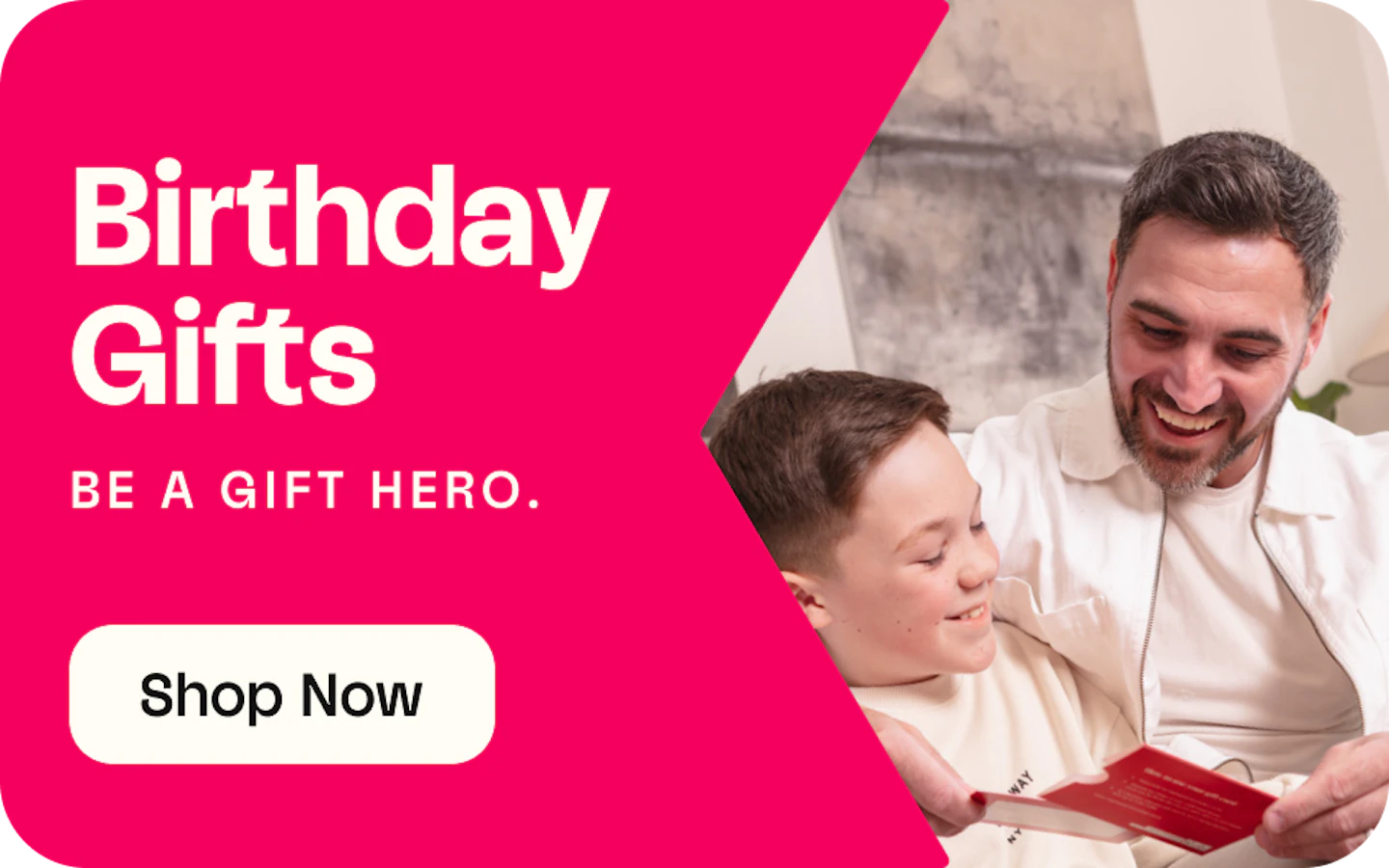 Birthday Day Gifts Banner