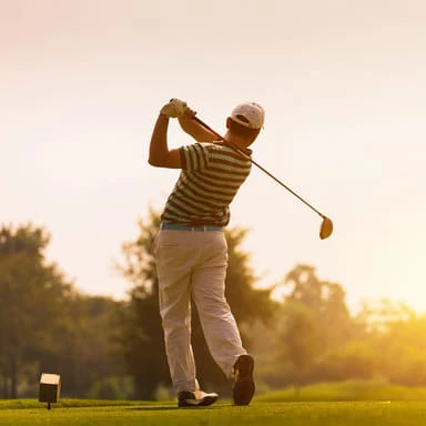 Life in the golf lane.