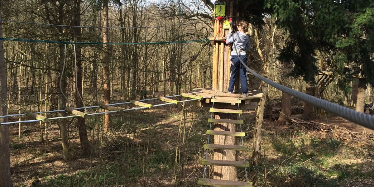 Customer Review - Hanging around at Go Ape