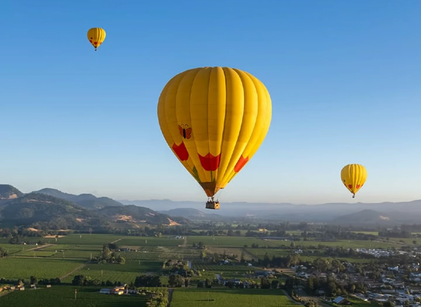 napa valley hot air balloon