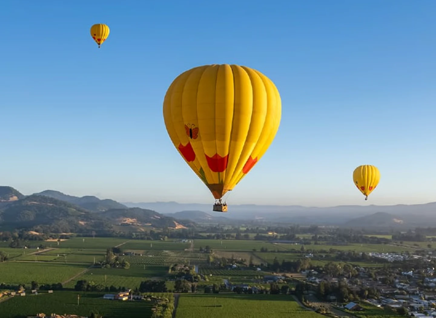 napa valley hot air balloon