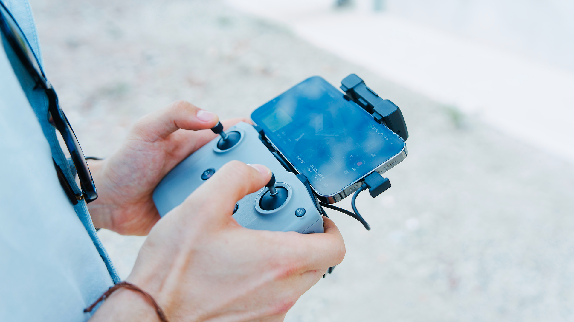 Sopralluogo con drone e analisi delle superfici