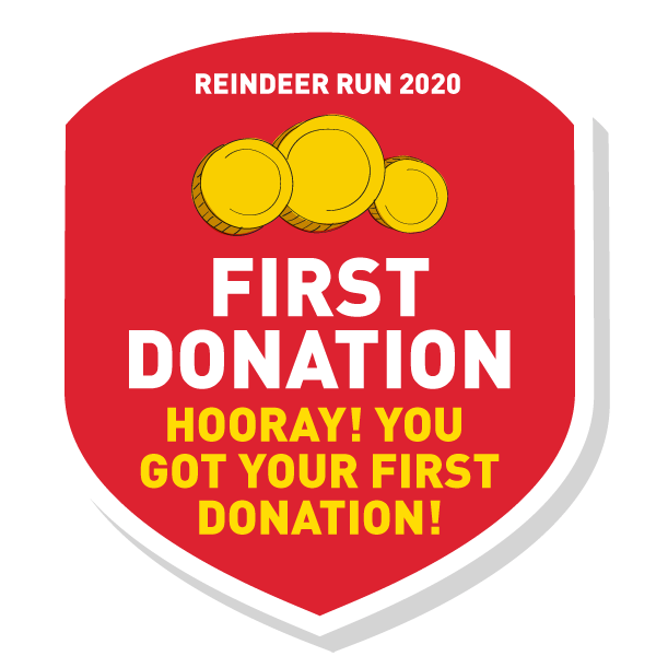 1st donation!