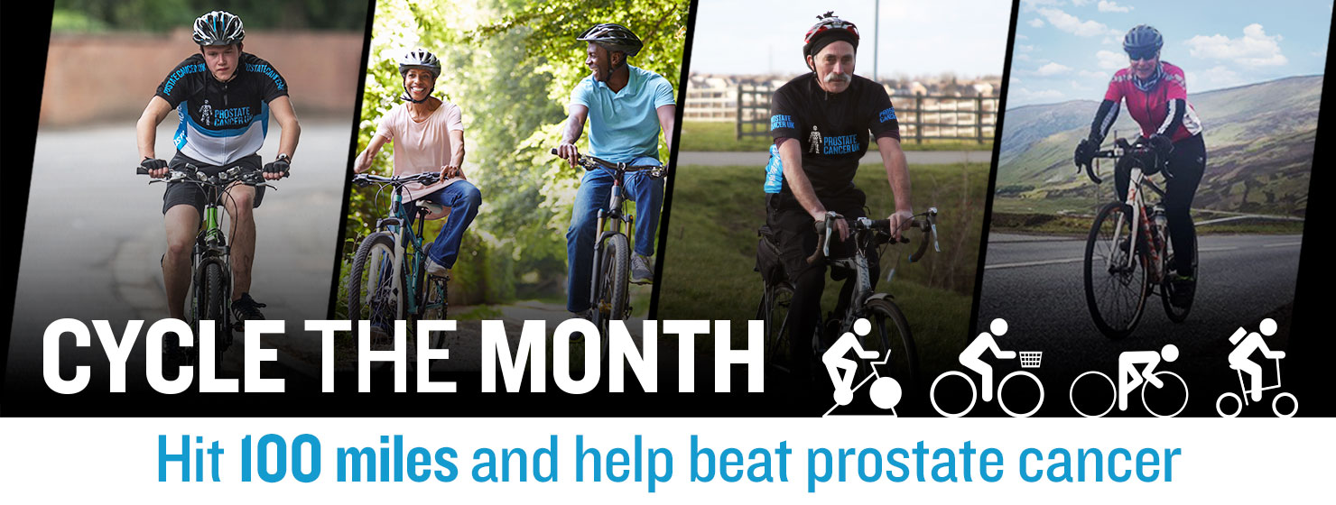 Prostate Cancer Uk - Cycle the Month - Pictures of Cyclists