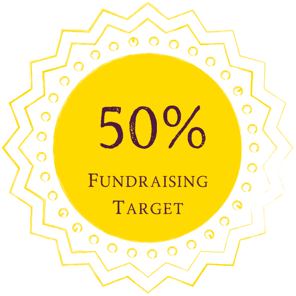 You've reached 50% of your target