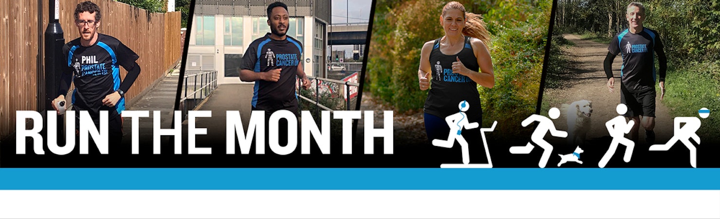 run the Month banner