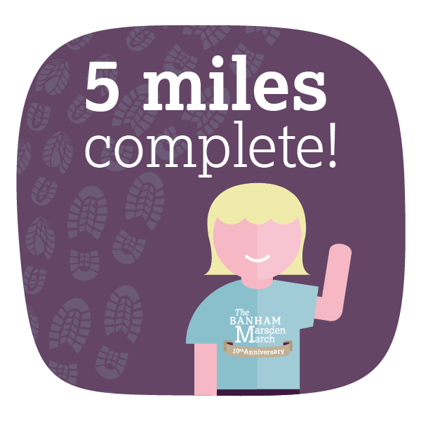 5 miles complete!