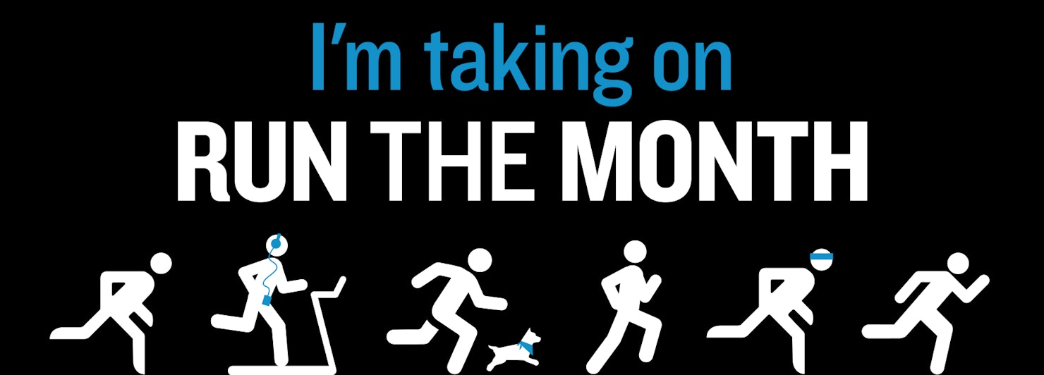 Im taking on Run the Month banner