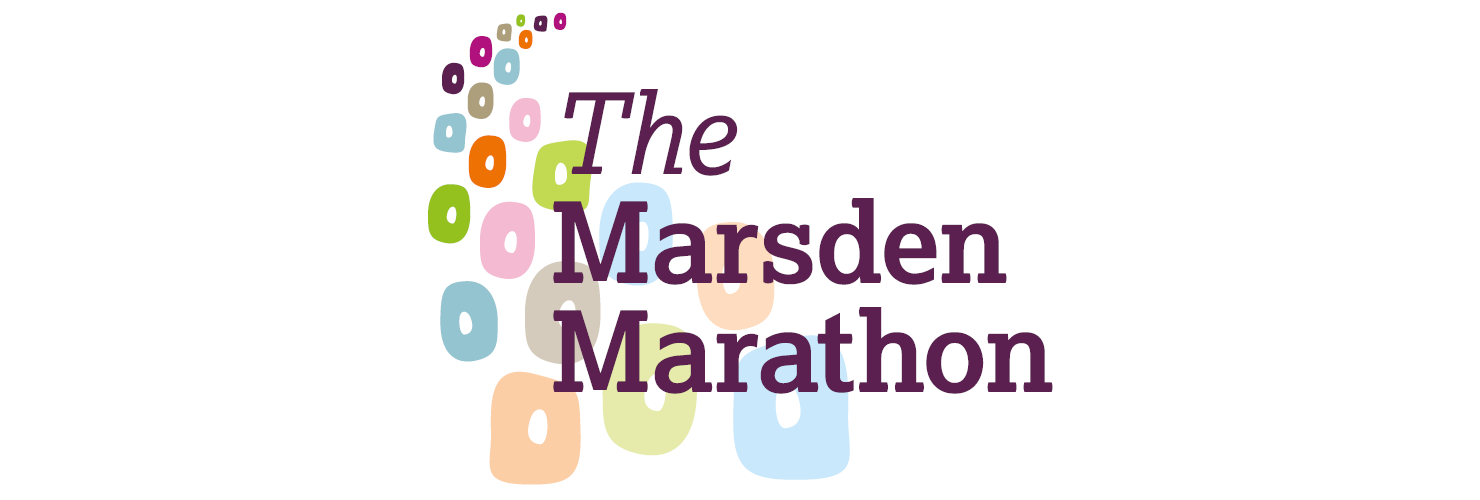 The Marsden Marathon banner - fundraising page