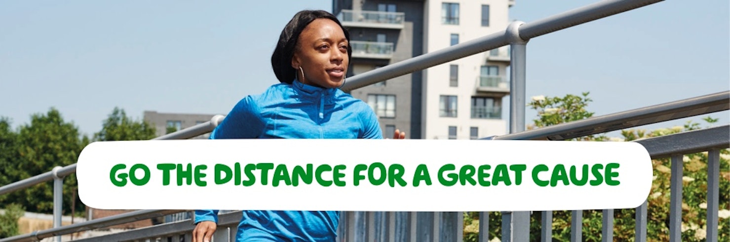 10 Day 5K Challenge banner of woman running