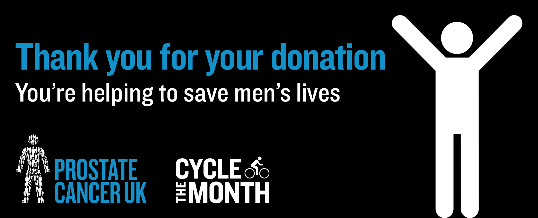 Prostate Cancer Uk - Thank you for your donation. You're helping us save men's lives.