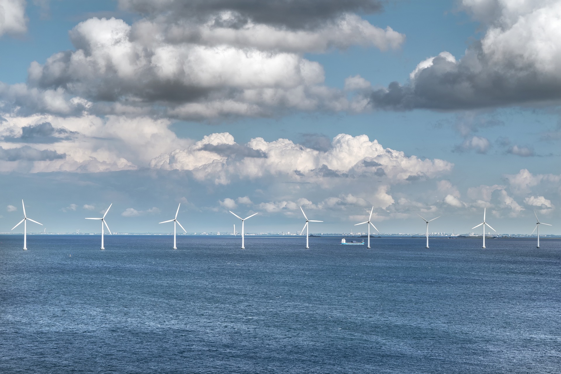 Off-shore wind farm