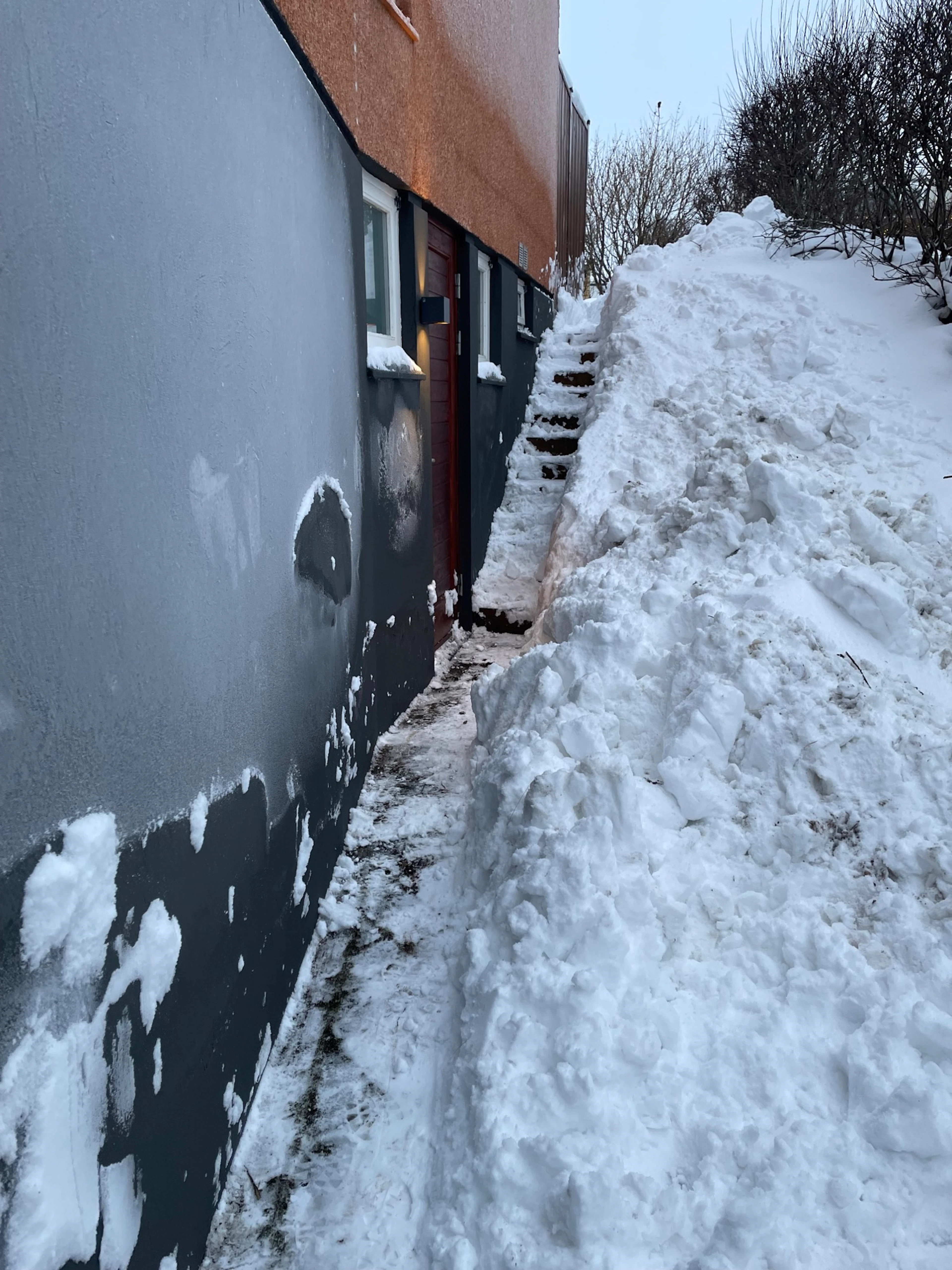 Mikilvægt að moka
