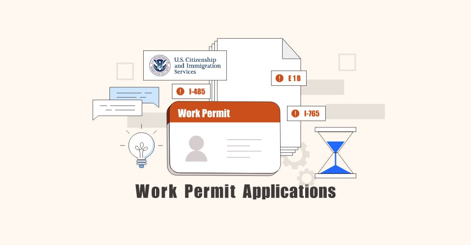 Updated Processing Times for Work Permit (EAD) Applications  Visa2us