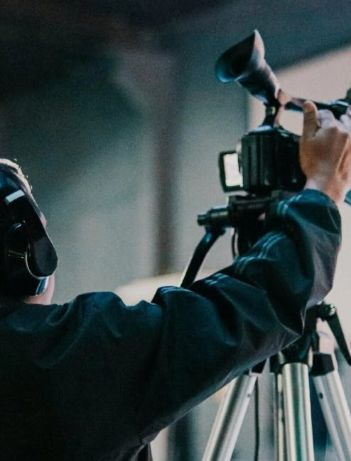 Camera on set