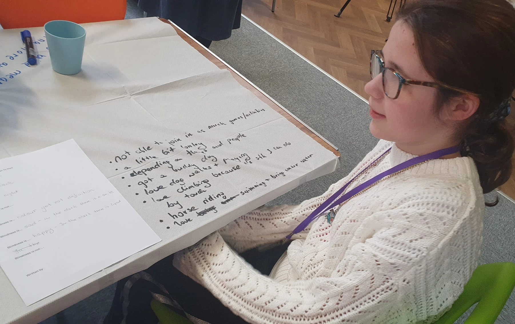 Workshop at New College Worcester